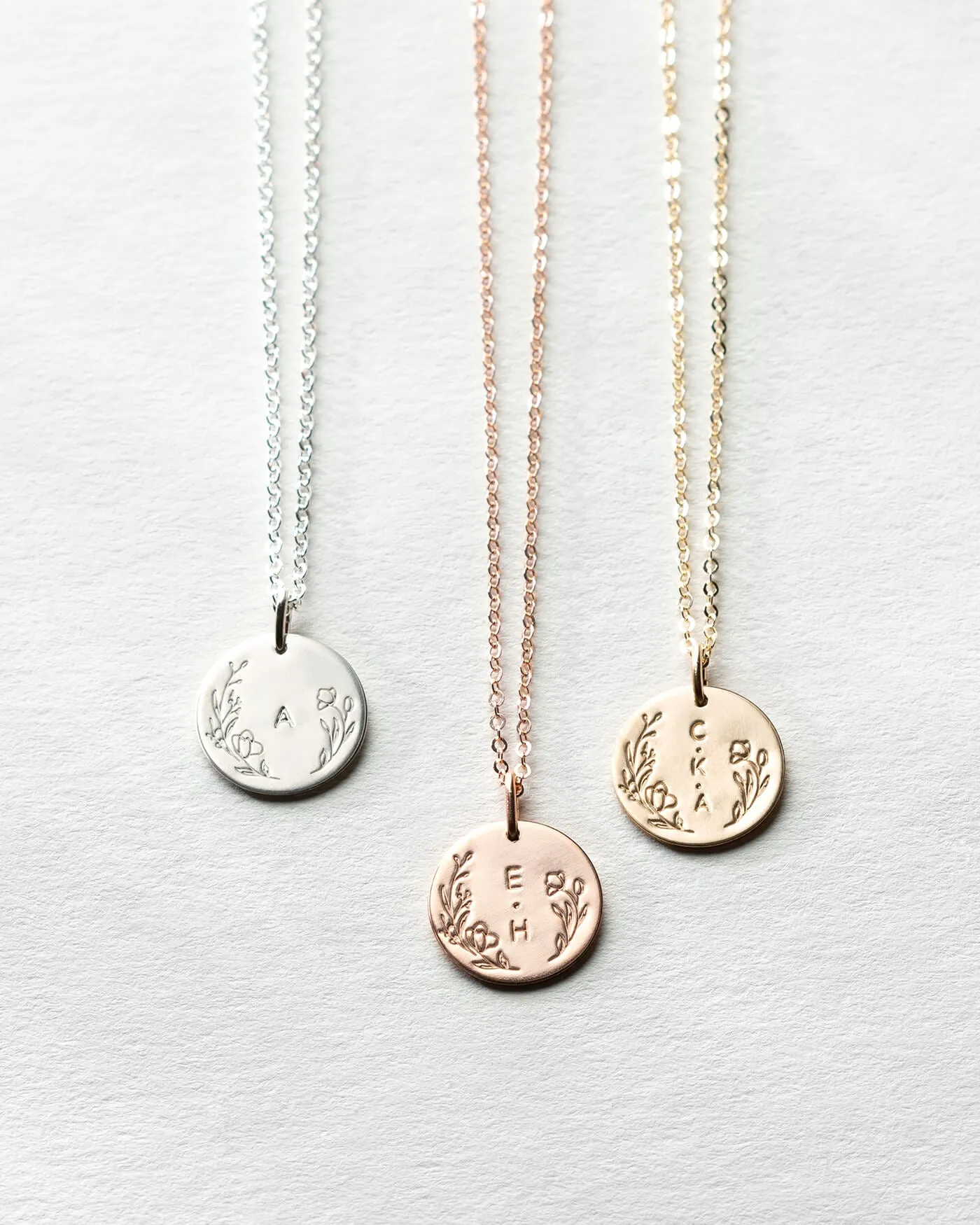 Floral Frame Necklace