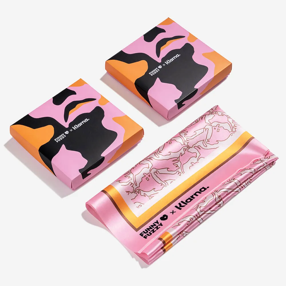 FUNNYFUZZY X Klarna Pet & Human Scarf