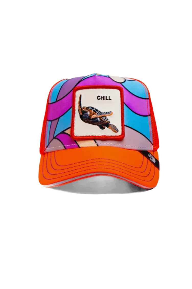 Goorin Bros Color-Changing Trucker Hat - 2 Crush 2 Furious {Chill} - Orange