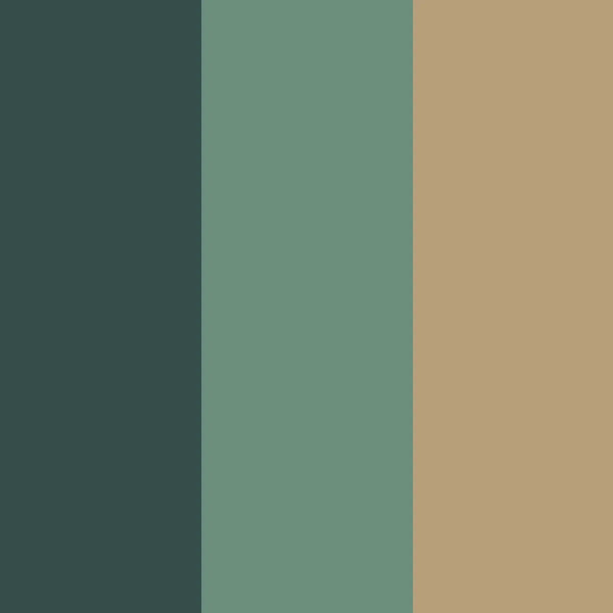 Green & Yellow Geometric Striped Wallpaper