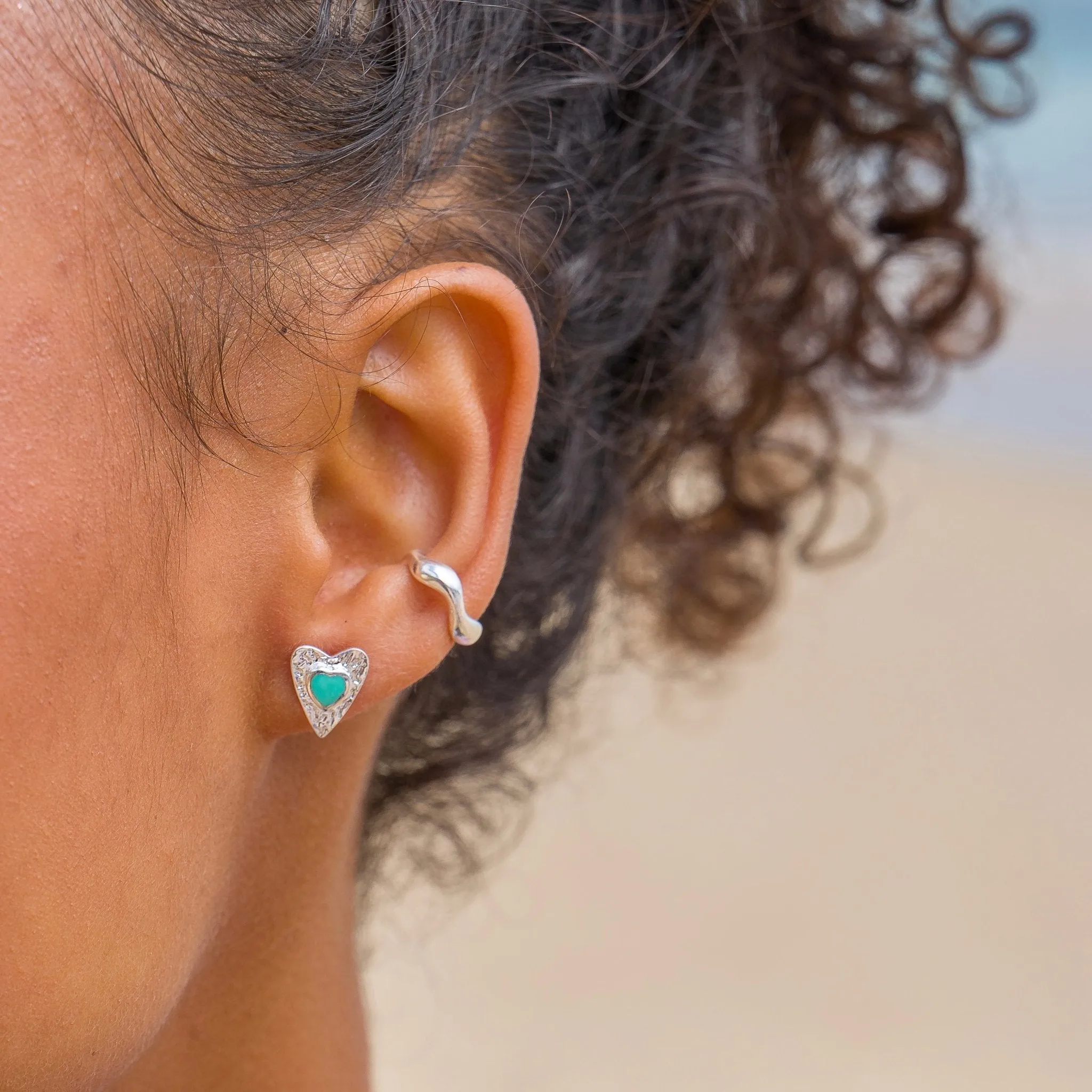 Gulf stream ear cuff