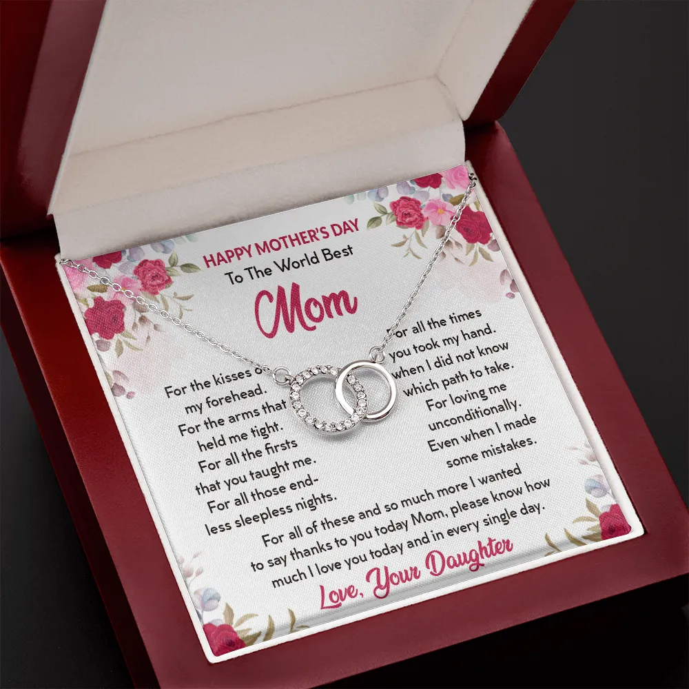 Happy Mother's Day Perfect Pair Necklace