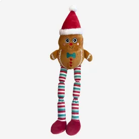 Happy Pet Christmas Long Legs Gingerbread Man