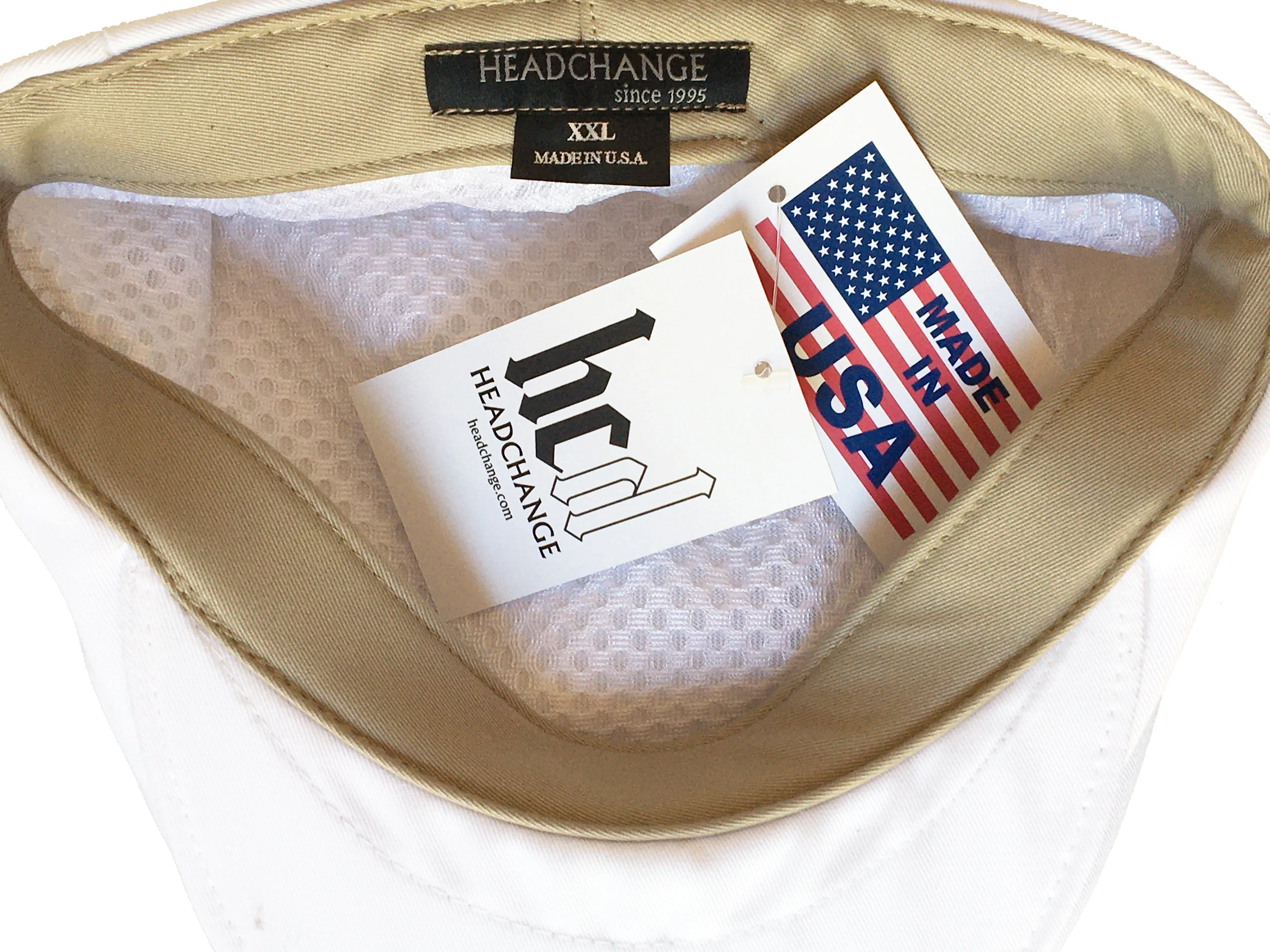 Headchange Made in USA Cotton Ivy Newsboy Cap