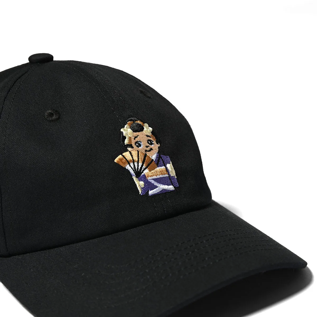 HOMEGAME - BABY DAD CAP MAIKO BLACK/PURPLE【HG241419a】