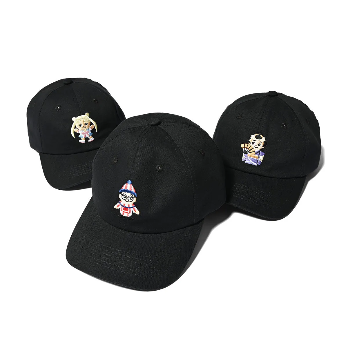 HOMEGAME - BABY DAD CAP MAIKO BLACK/PURPLE【HG241419a】