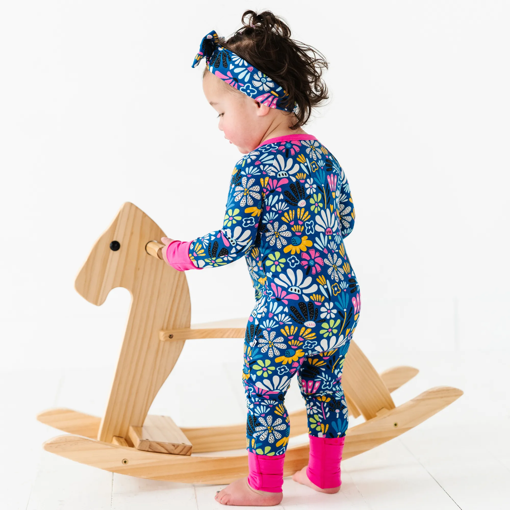 I Can Buy Myself Flowers Convertible Footies with Ruffle