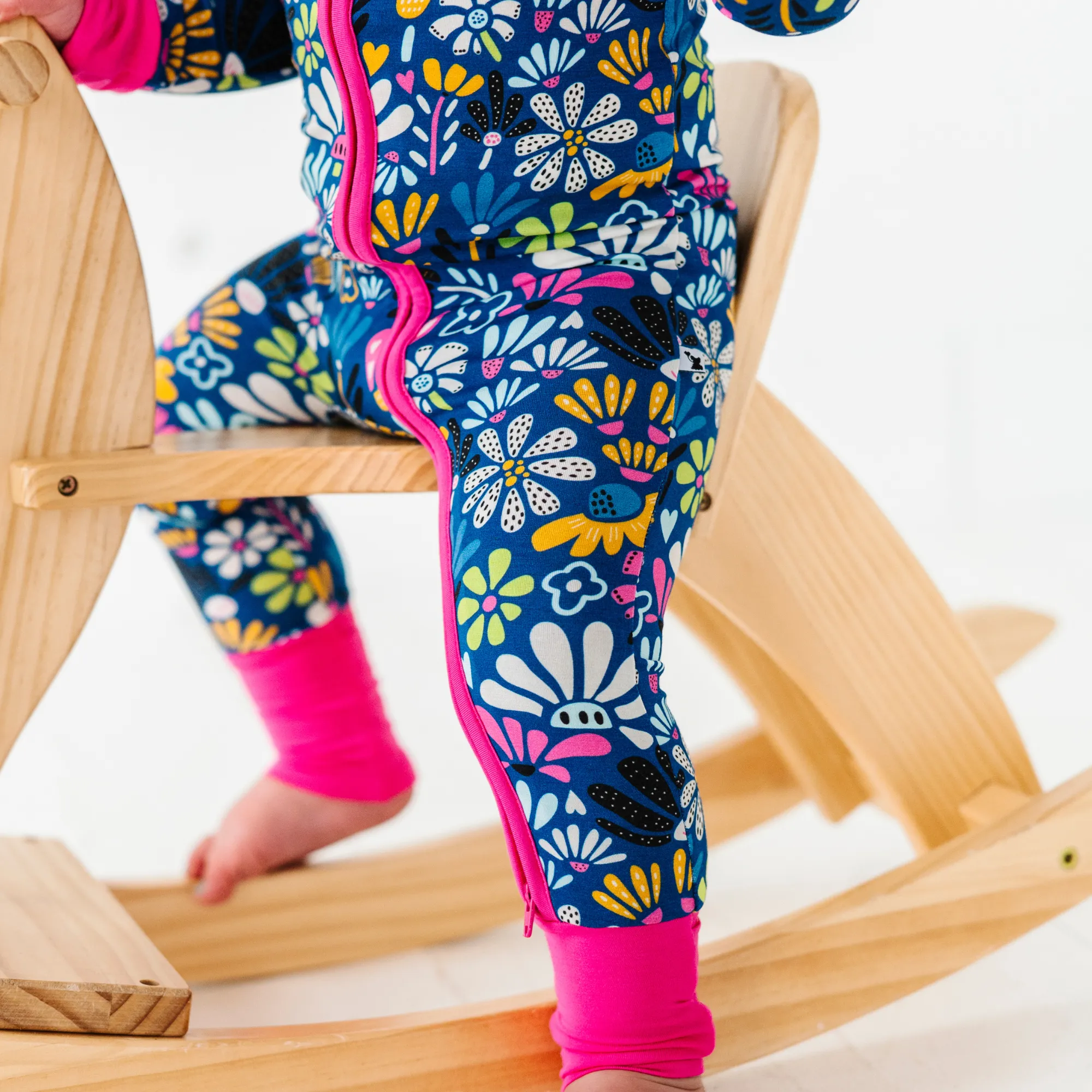 I Can Buy Myself Flowers Convertible Footies with Ruffle
