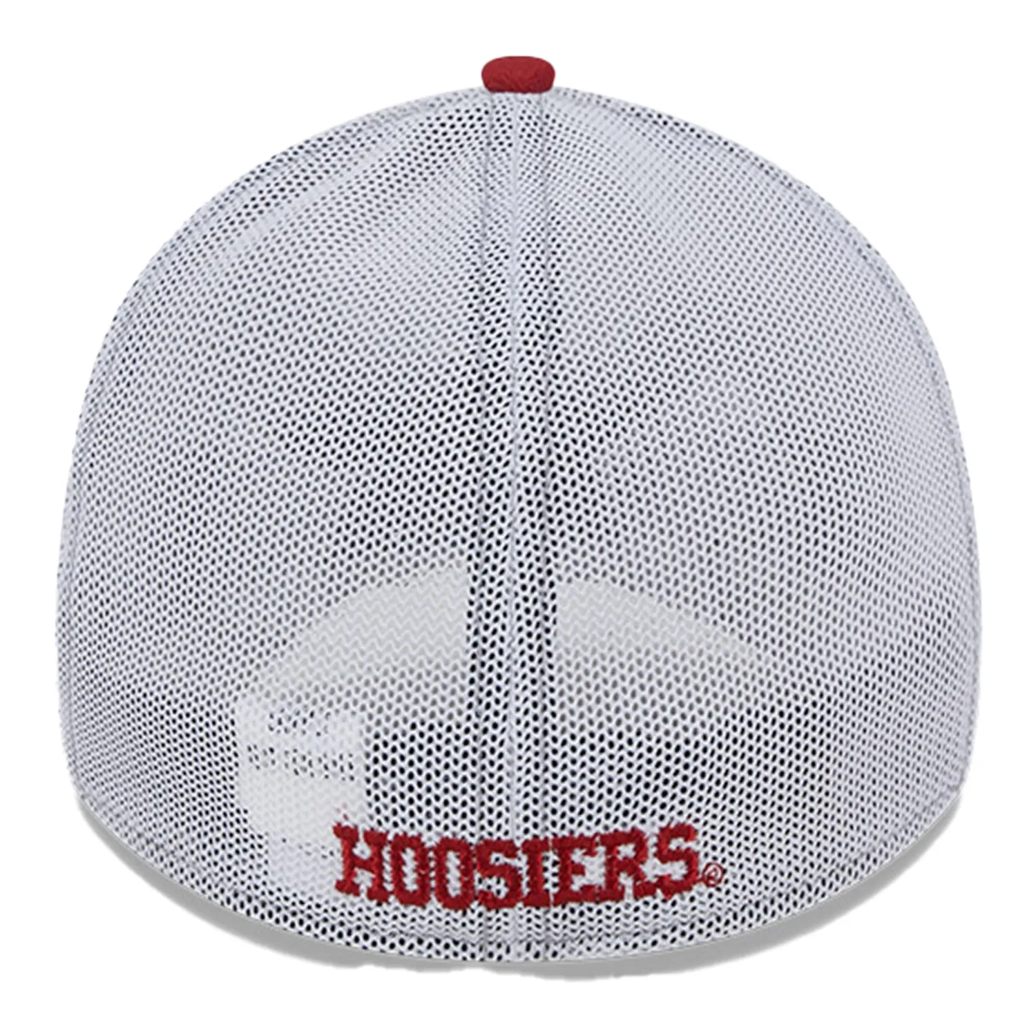 Indiana Hoosiers Round Logo Heather Grey Flex Hat