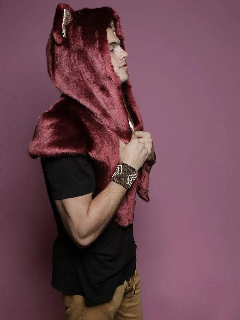 Limited Edition Fire Wolf Shawl SpiritHood