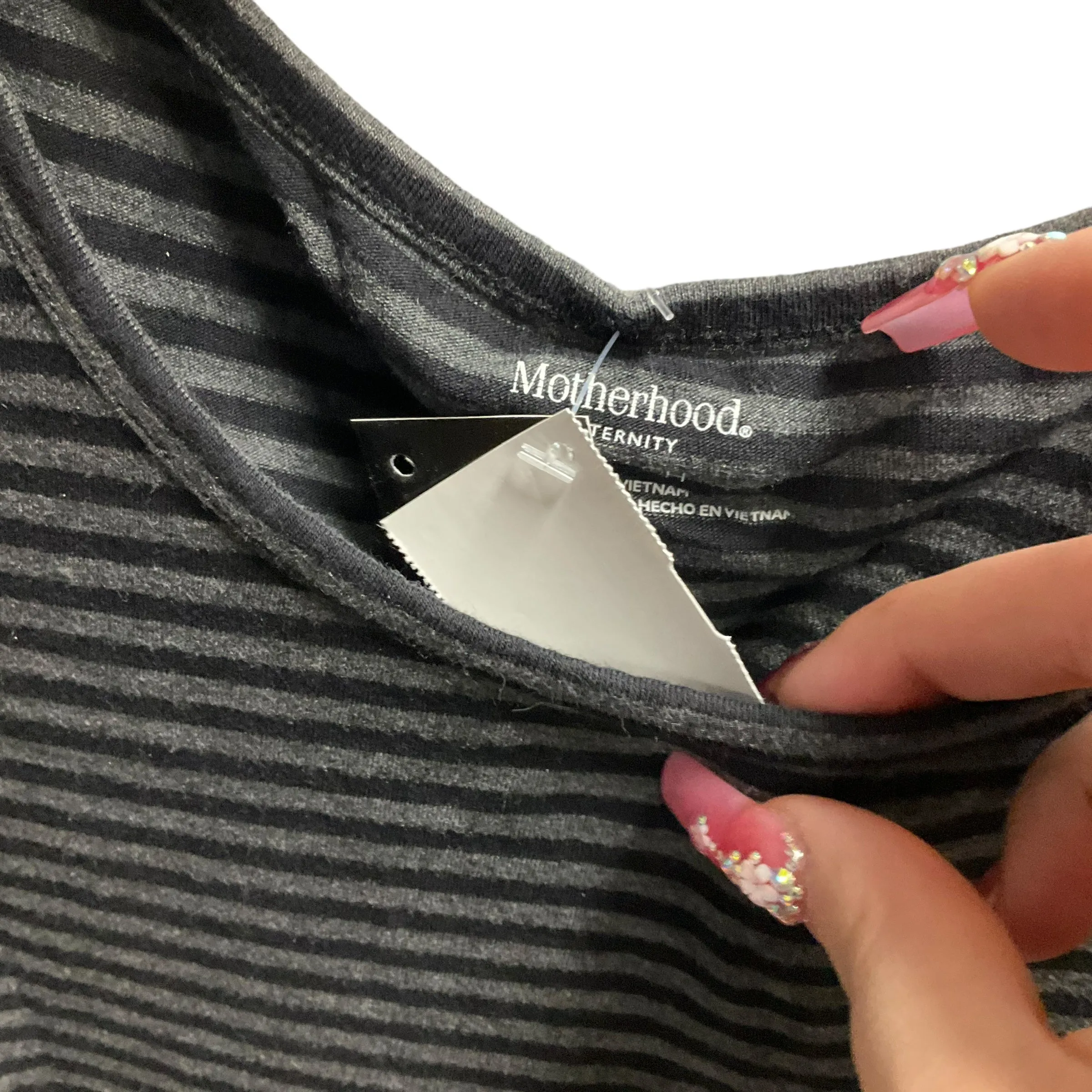 Maternity Top Long Sleeve Motherhood, Size S