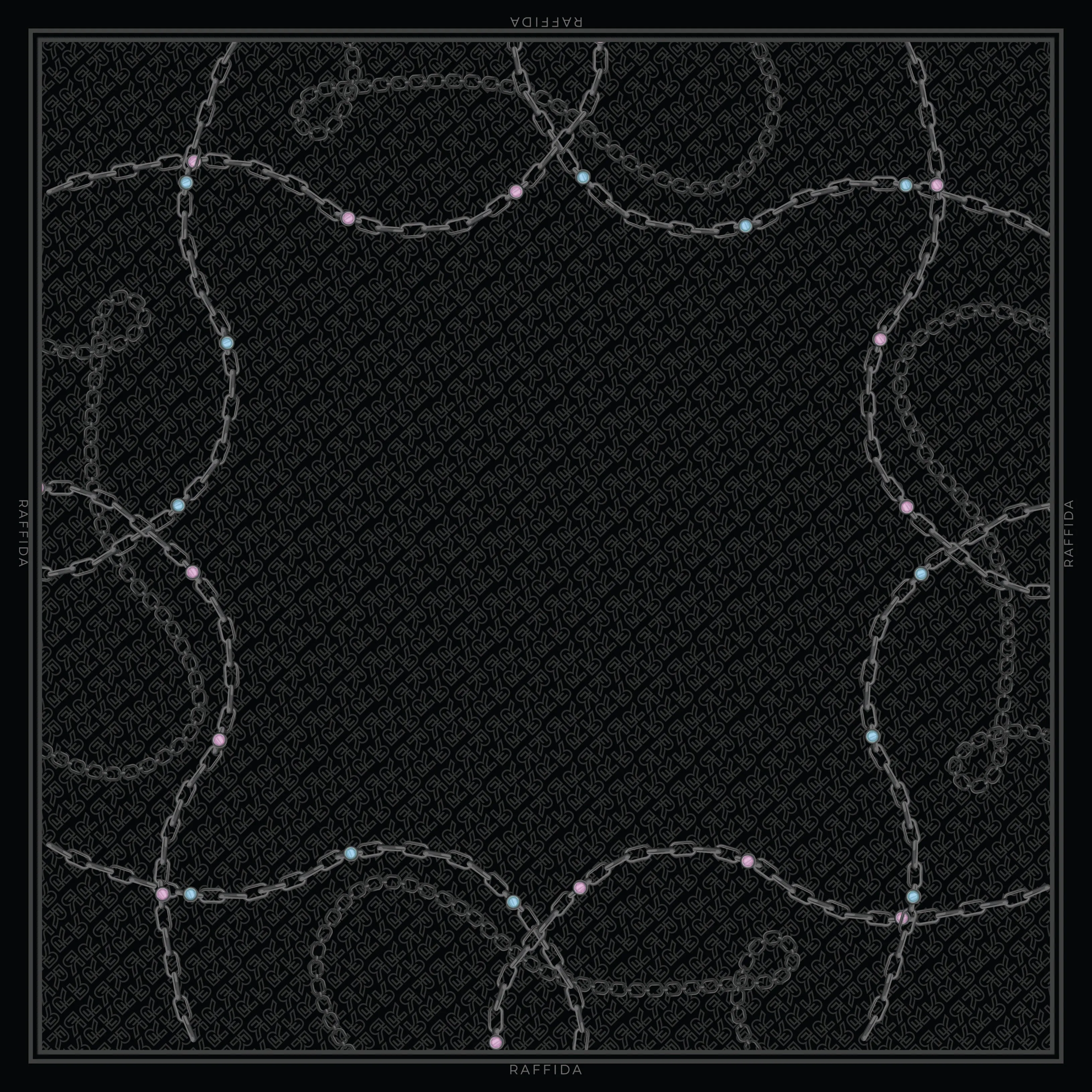 Monogram Chain In Black