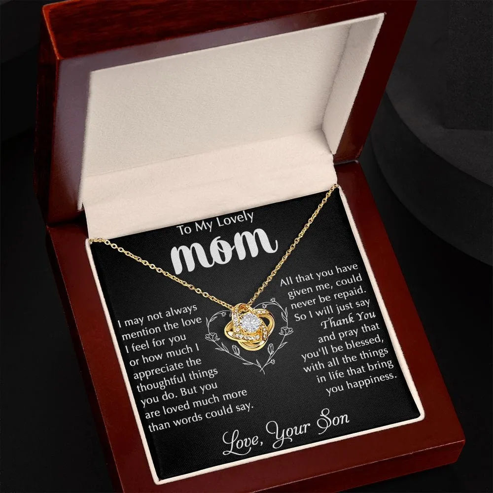 My Lovely Mom - I Appreciate