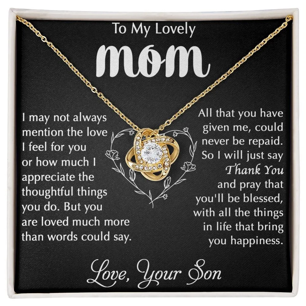 My Lovely Mom - I Appreciate