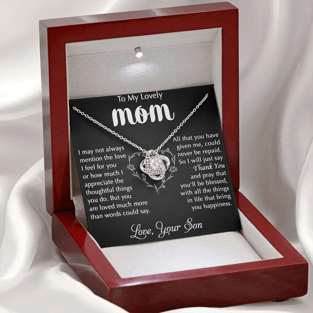 My Lovely Mom - I Appreciate