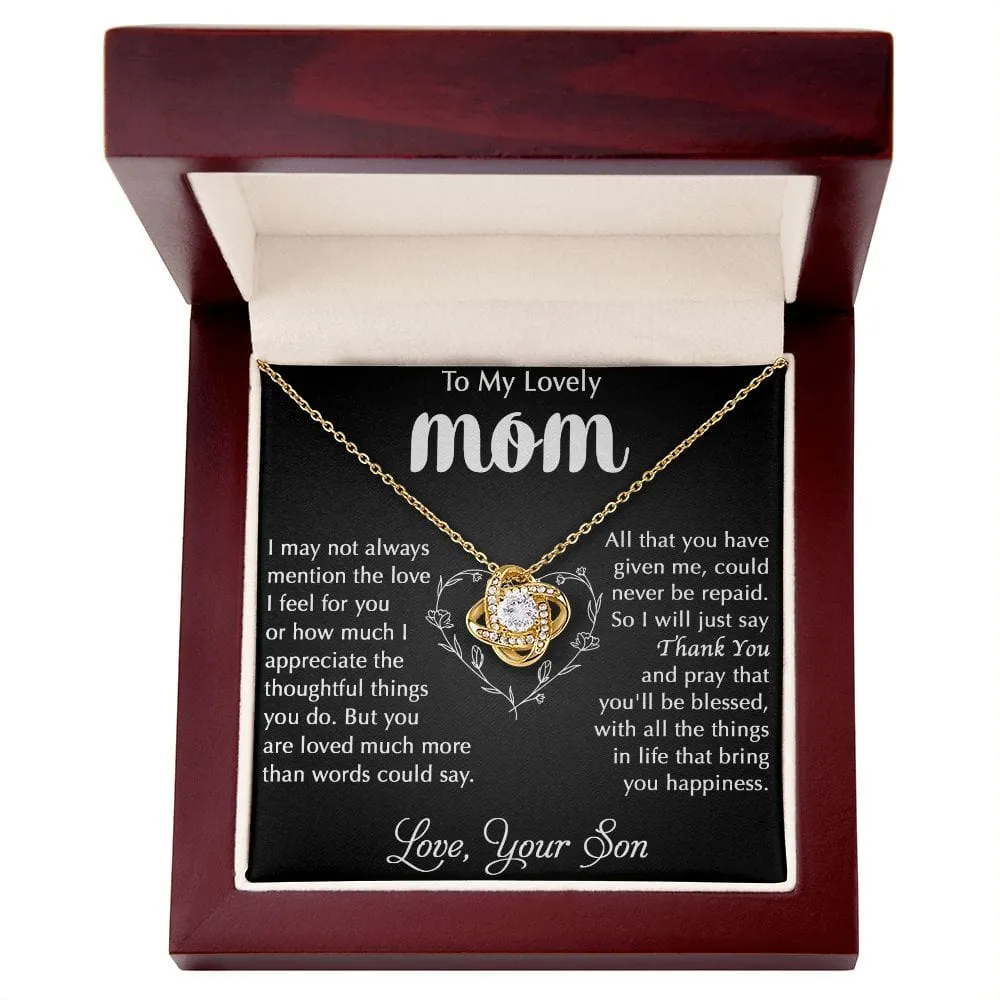 My Lovely Mom - I Appreciate