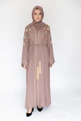 Naya Taupe Abaya