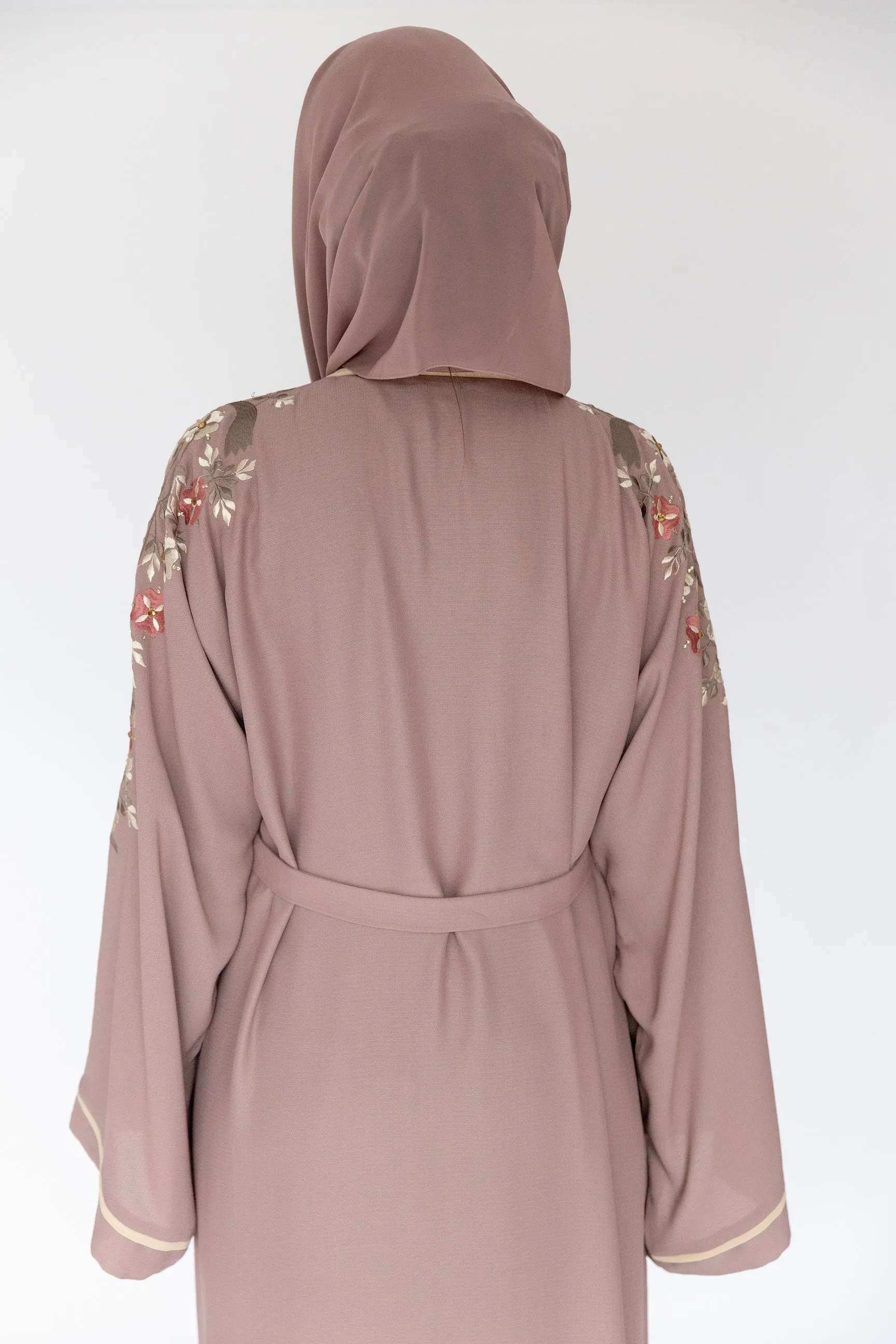 Naya Taupe Abaya