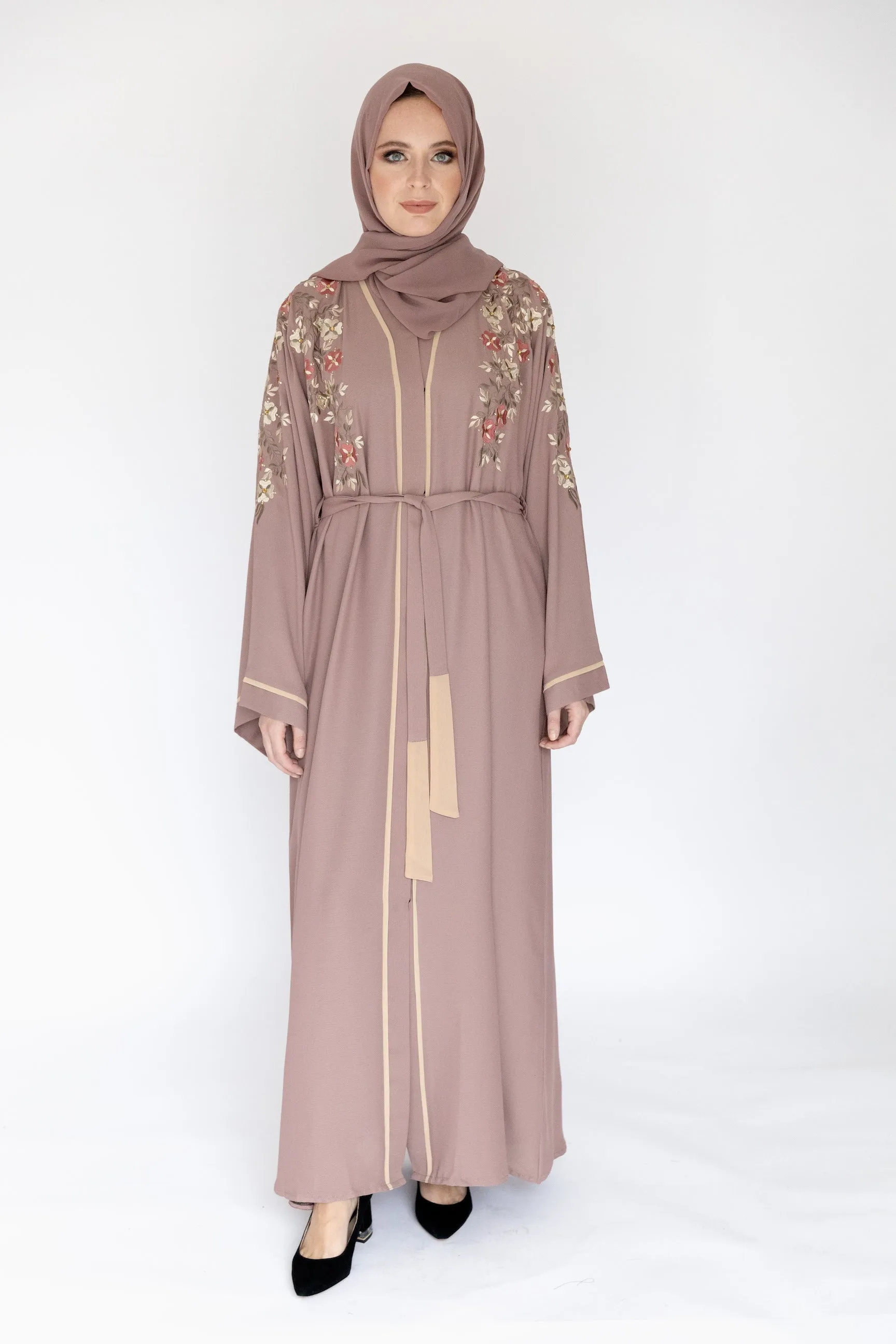 Naya Taupe Abaya