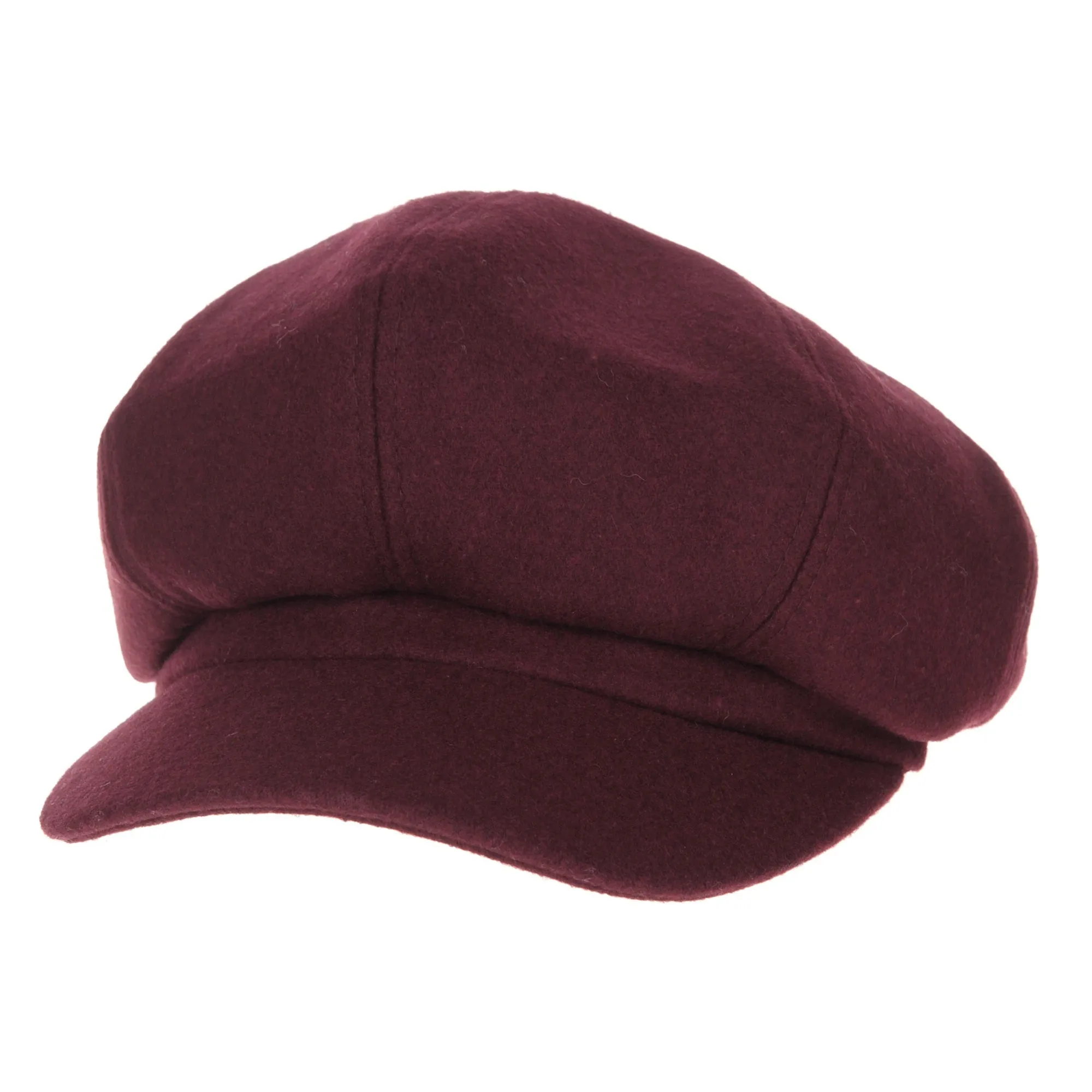 Newsboy Hat Wool Felt Simple Gatsby Ivy Cap SL3458