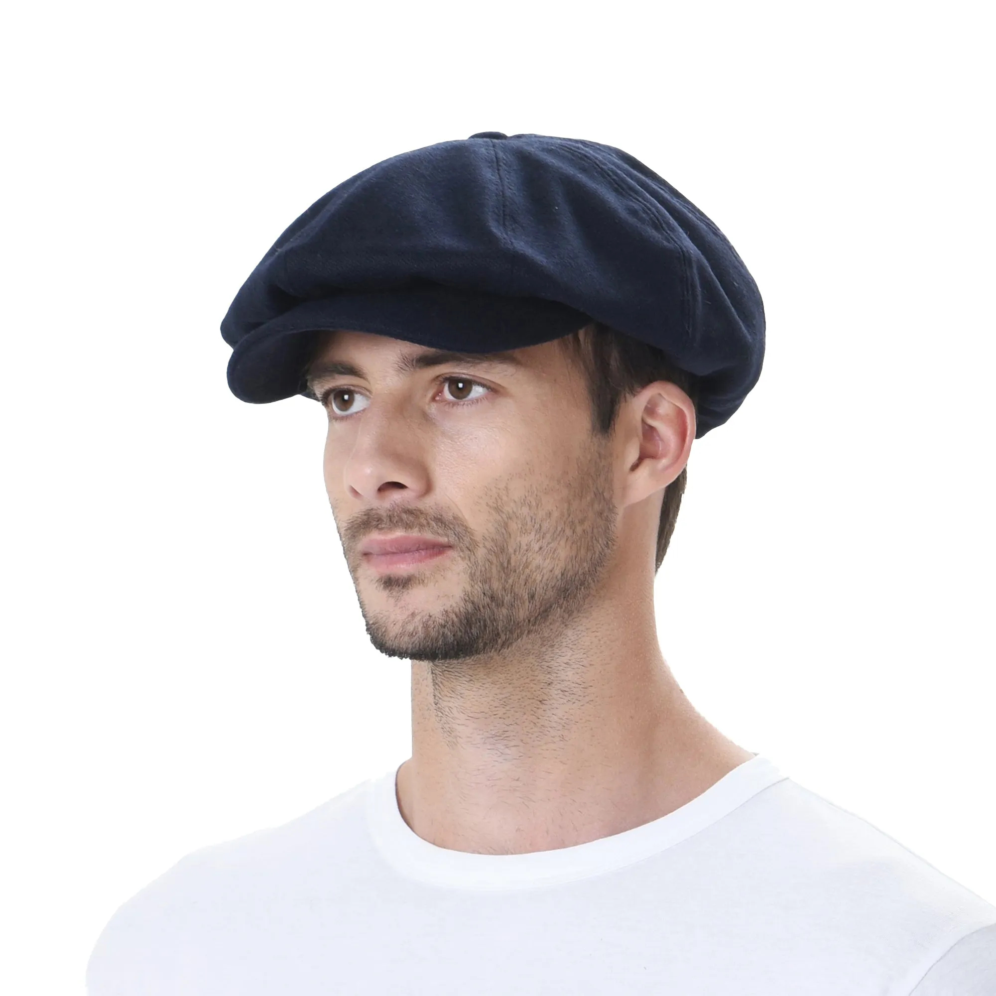 Newsboy Hat Wool Felt Simple Gatsby Ivy Cap SL3458