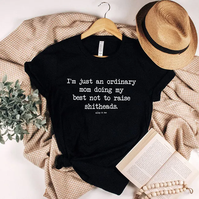 Ordinary Mom Graphic Tee Shirt (Wholesale)