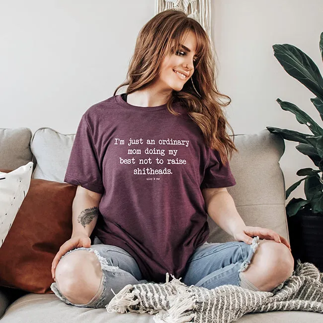 Ordinary Mom Graphic Tee Shirt (Wholesale)