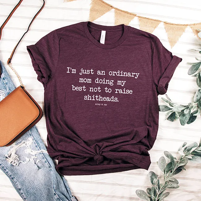 Ordinary Mom Graphic Tee Shirt (Wholesale)