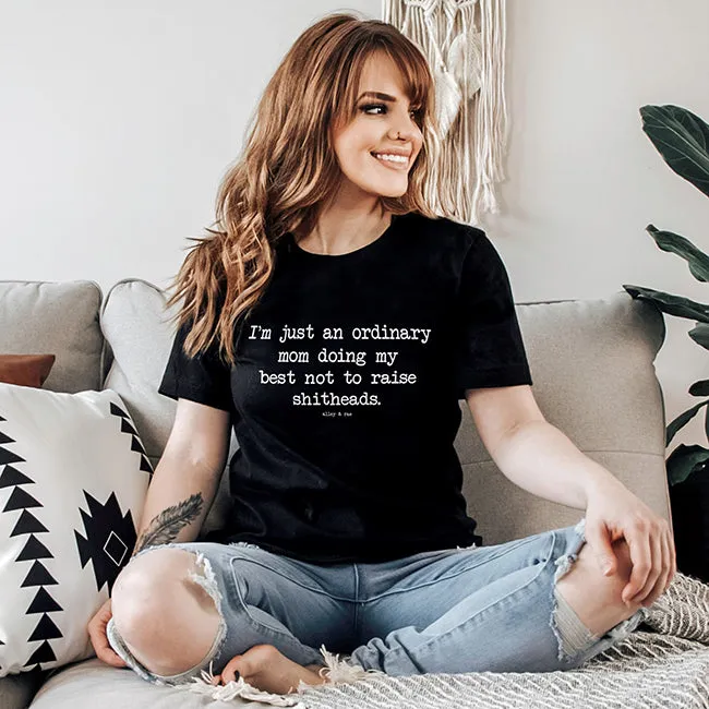Ordinary Mom Graphic Tee Shirt (Wholesale)