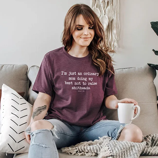 Ordinary Mom Graphic Tee Shirt (Wholesale)