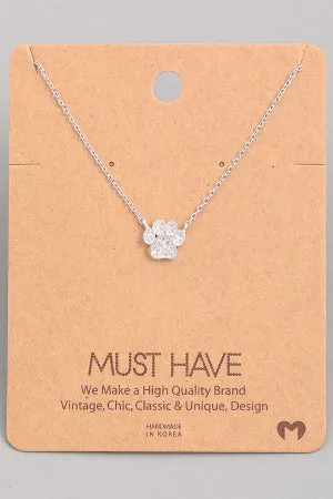 Paw Print Charm NEckless