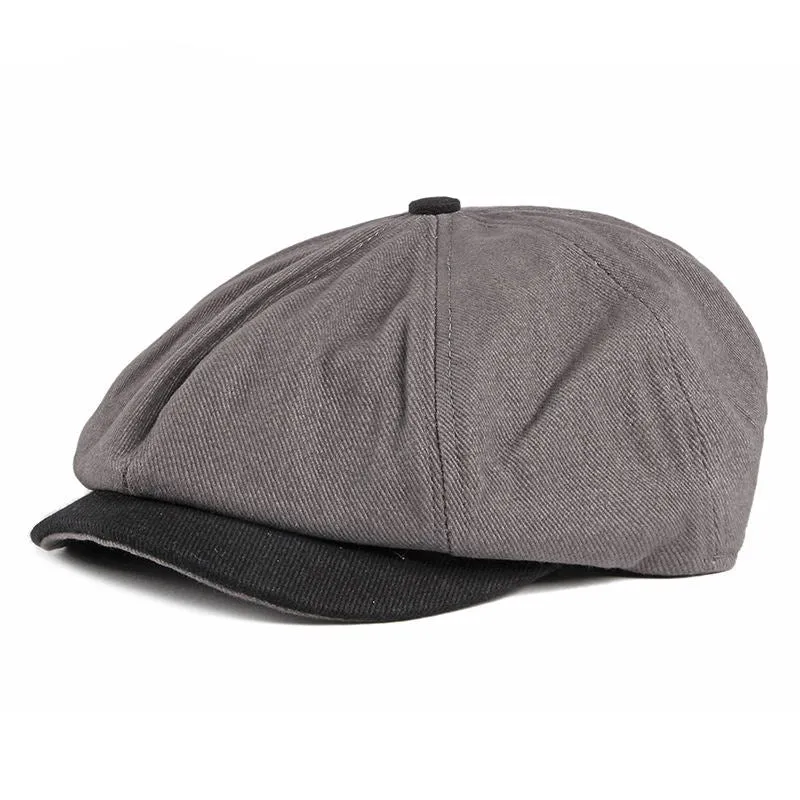 "Gallagher" Newsboy Cotton Cap