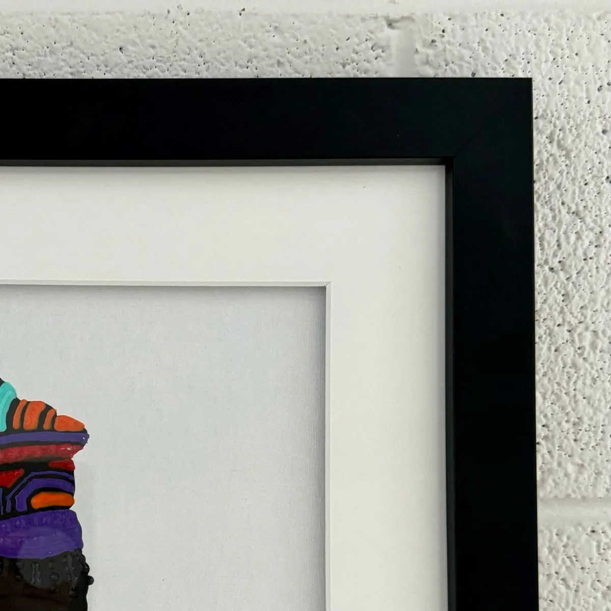 "Silhouette of a Woman with Head Scarf and Jewelry"