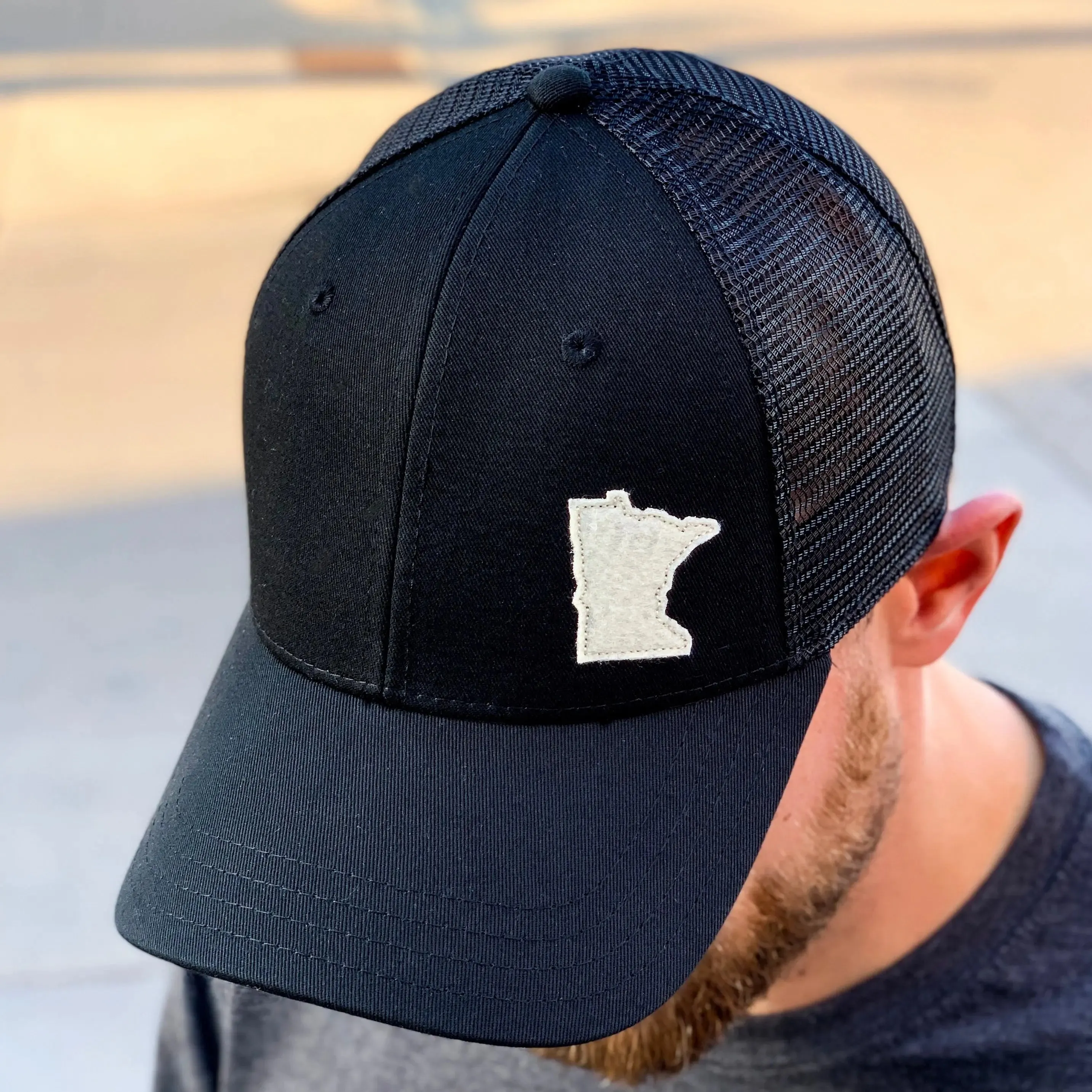 Black Bear Roots *Tech Mesh - Optimized E-Commerce Product Title