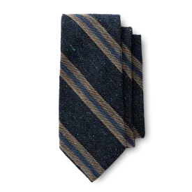 Silk Wool Striped Tie