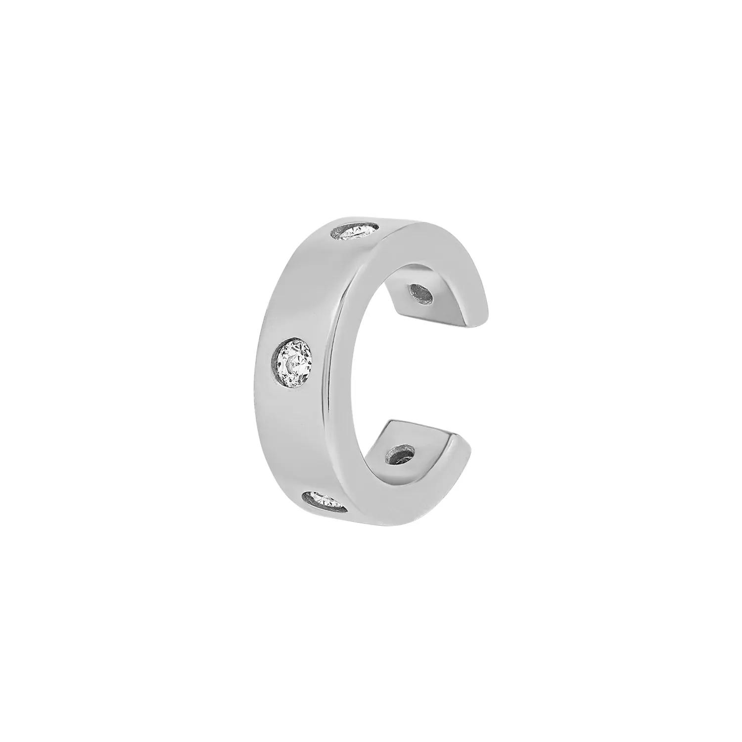 Silver Clara Ear Cuff
