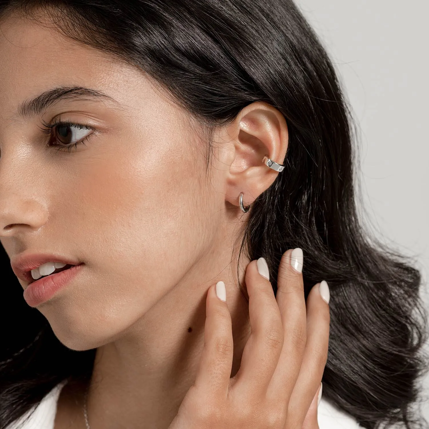 Silver Clara Ear Cuff