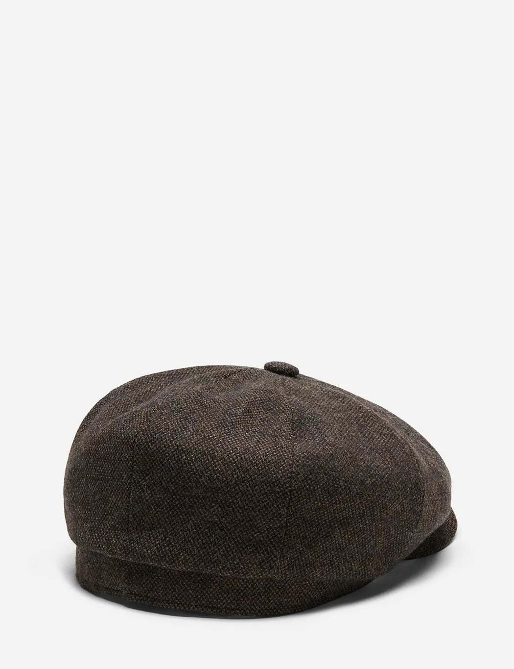 Stetson Hatteras Donegal Newsboy Cap (Wool Mix) - Brown