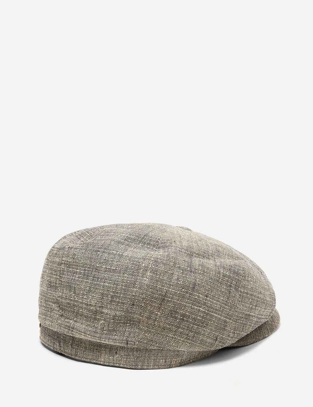 Stetson Hatteras Yarnell Newsboy Cap (Wool Mix) - Beige/Grey