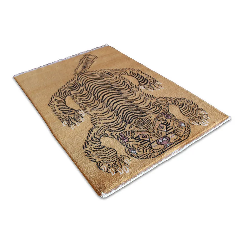 Tibetan Wool Tiger Rug