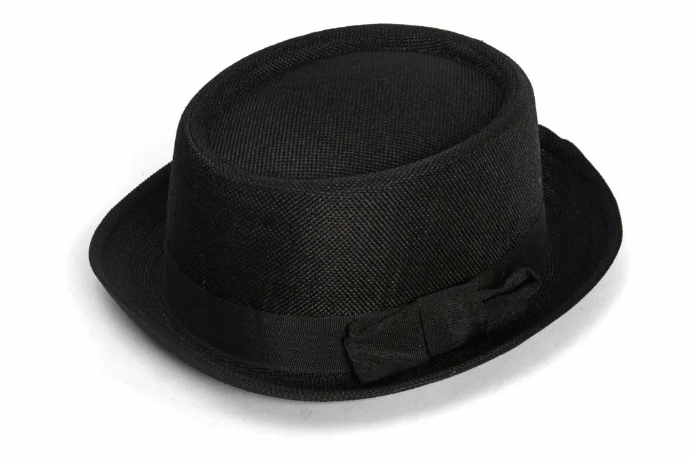 TopHeadwear Pork Pie Straw Fedora