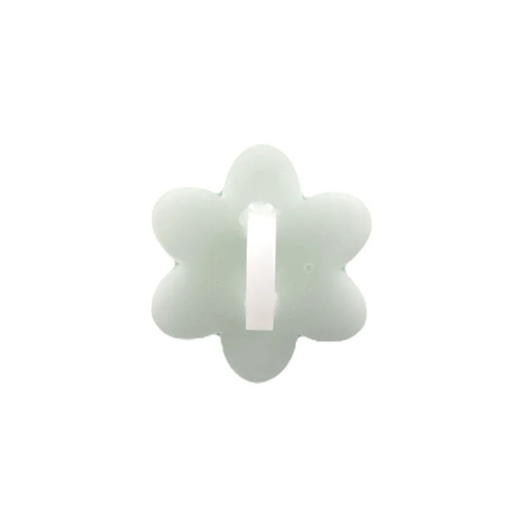 White Flower Stick-On Hook