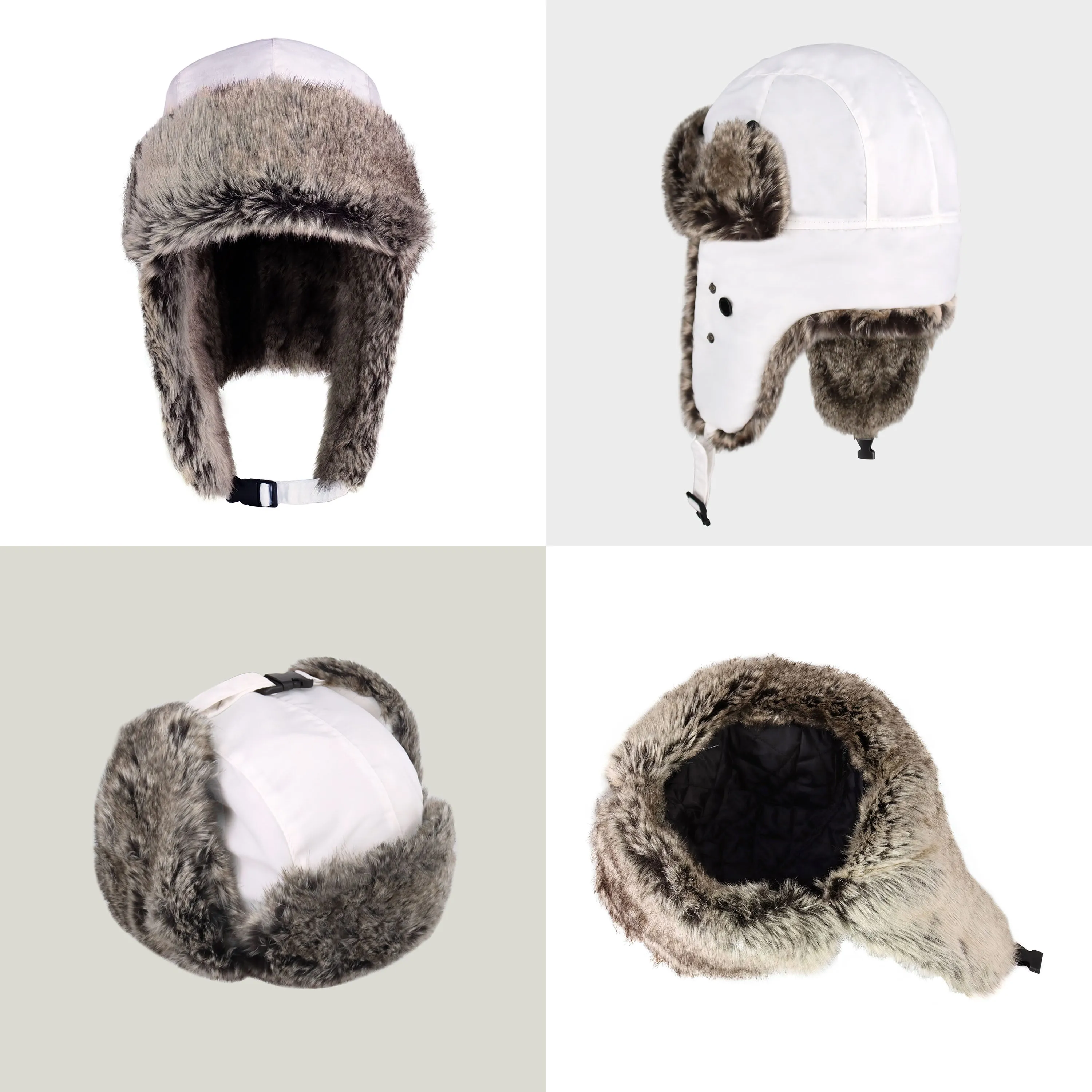 Winter Trapper Hat with Mask