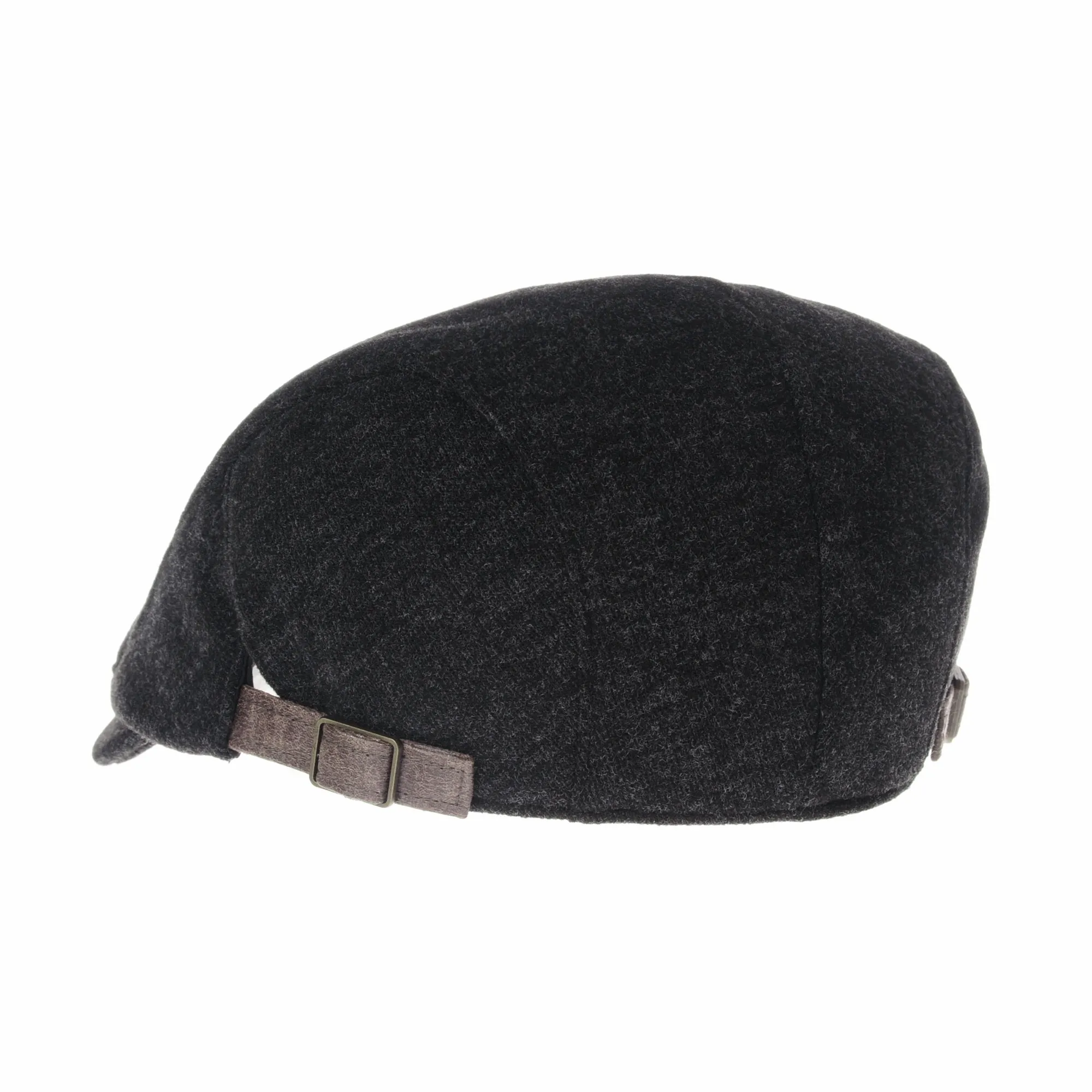 Wool Soft Melange Simple Newsboy Hat Flat Cap SL3126