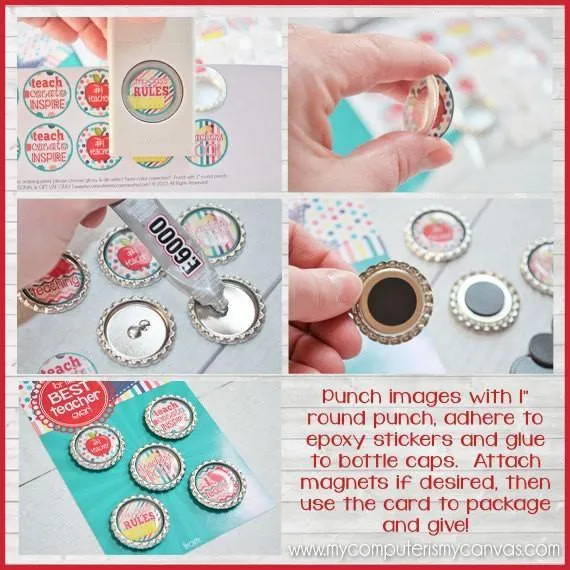 World's BEST MOM Bottle Cap PRINTABLE