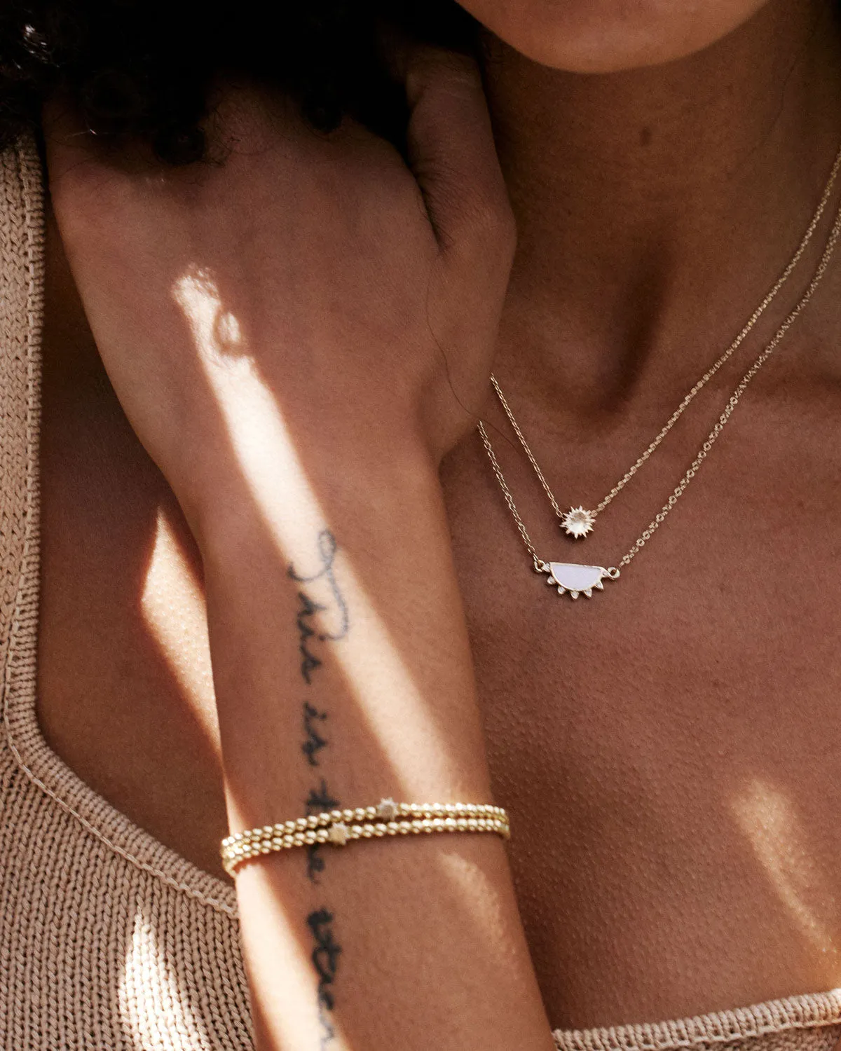 You Are My Sunshine Beaded Icon Bracelet